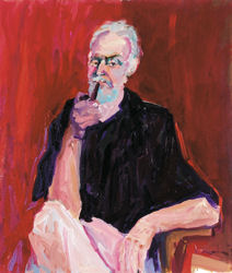 Portret prijatelja Boruta Aparnika(80x60) akril